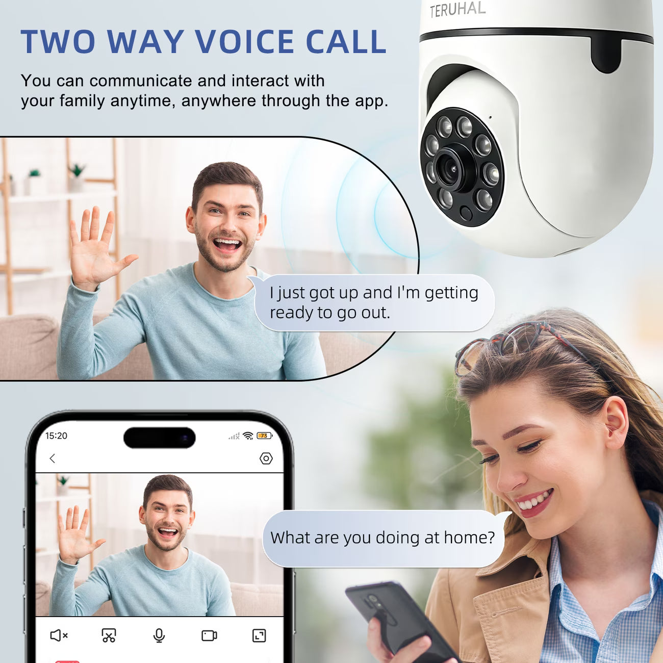 CAMARA ROSCA EDISON IC360 WiFi IC-360 con Visión 360° | Visión Nocturna | Compatible con Alexa y Google